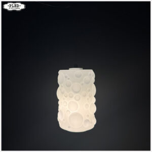 Opaline space age hanglamp, jaren 60