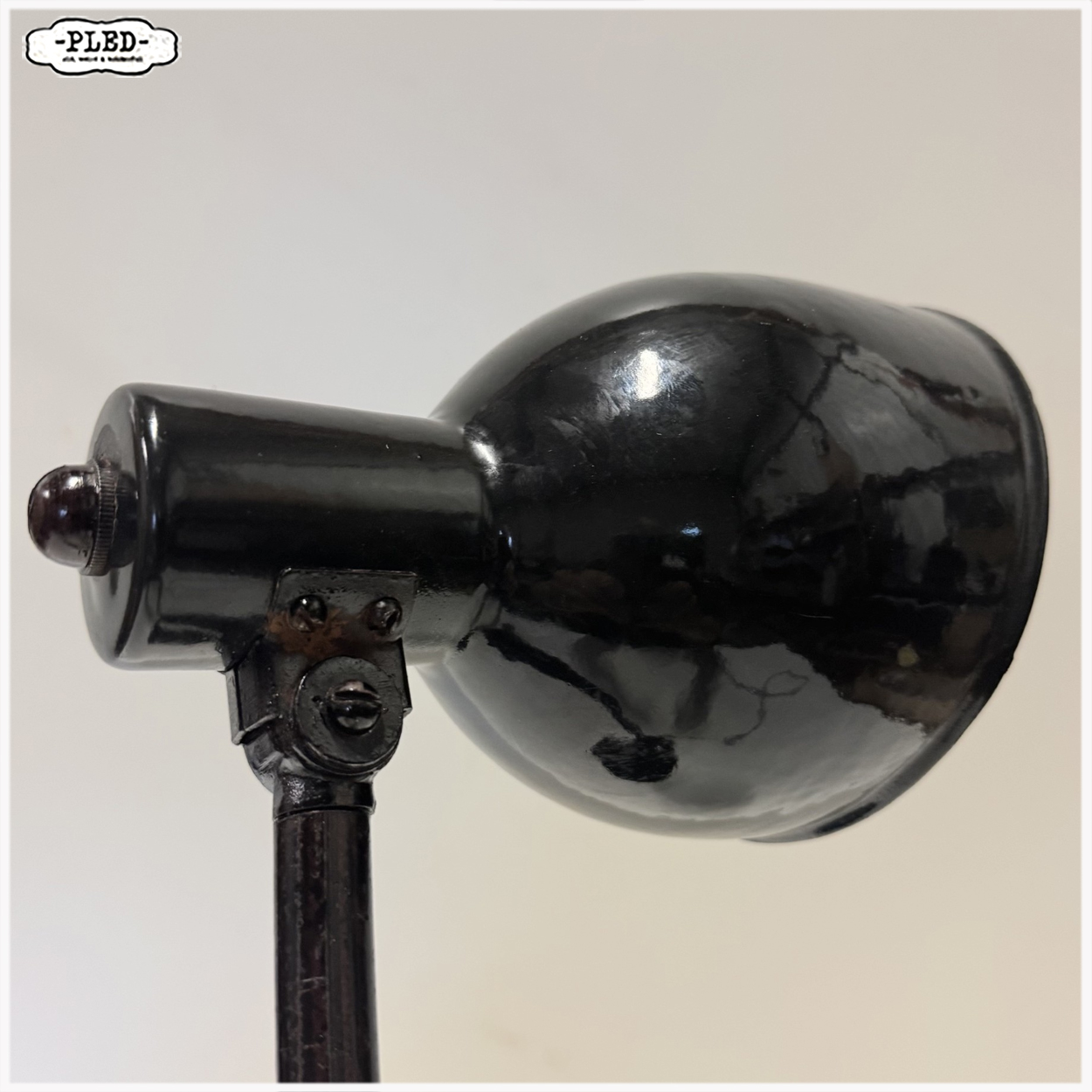 Hellux Hannover, bureaulamp, jaren 30 - Afbeelding 11