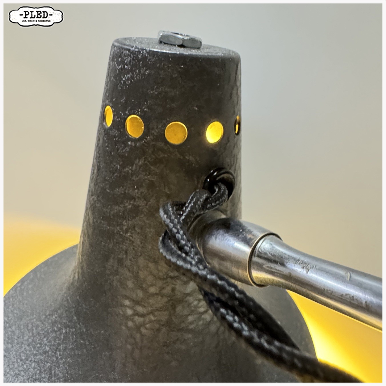 Vintage twee armige klemlamp, Duitsland, jaren 70 - Afbeelding 10