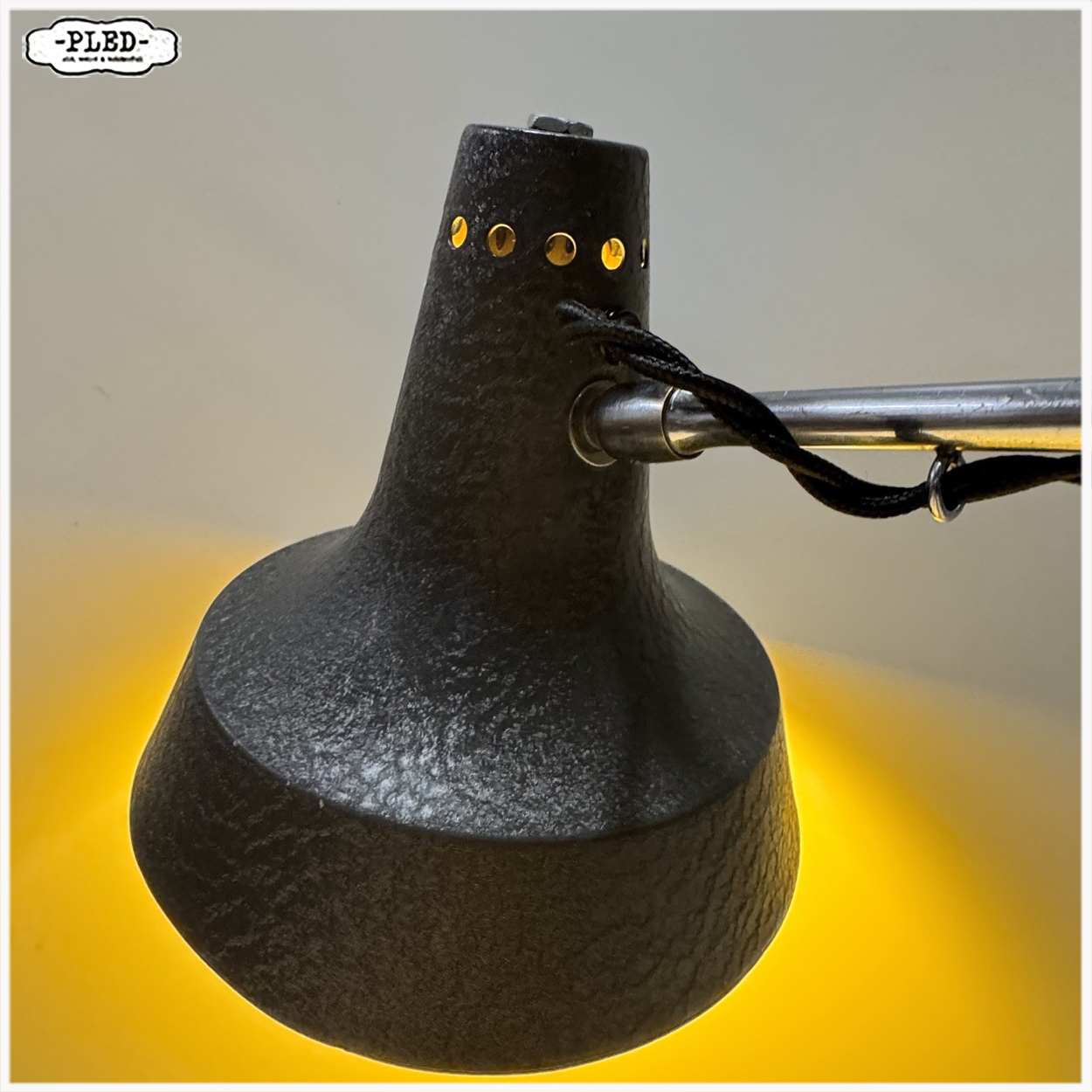 Vintage twee armige klemlamp, Duitsland, jaren 70 - Afbeelding 11