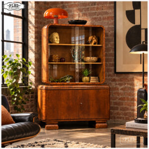 Vintage vitrinekast / buffetkast – jaren 50/60