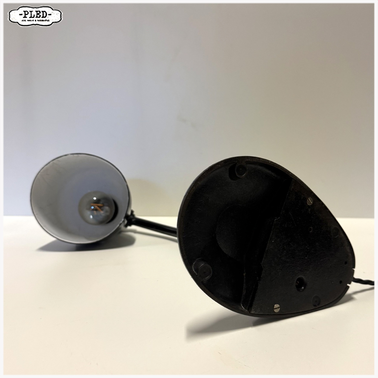 Hellux Hannover, bureaulamp, jaren 30 - Afbeelding 16
