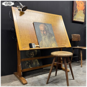 Houten verstelbare tekentafel