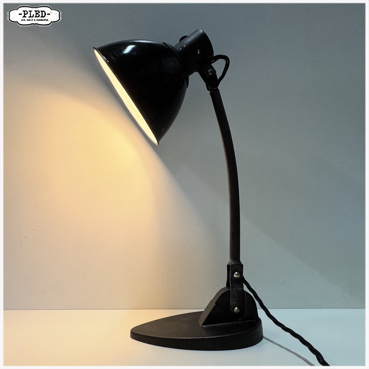 Viktoria bureaulamp, Bünte & Remmler, 1930 - Afbeelding 2