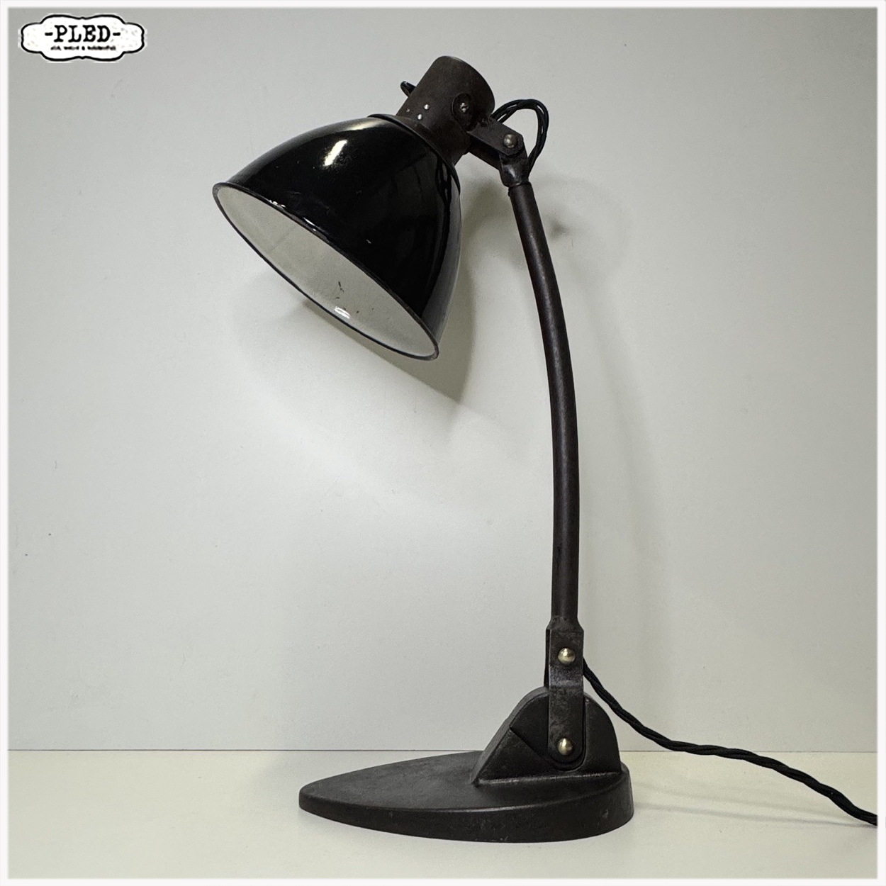 Viktoria bureaulamp, Bünte & Remmler, 1930