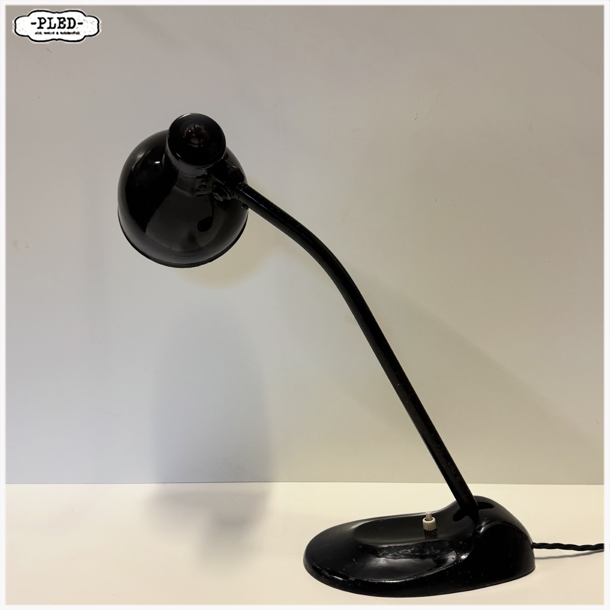 Hellux Hannover, bureaulamp, jaren 30 - Afbeelding 4