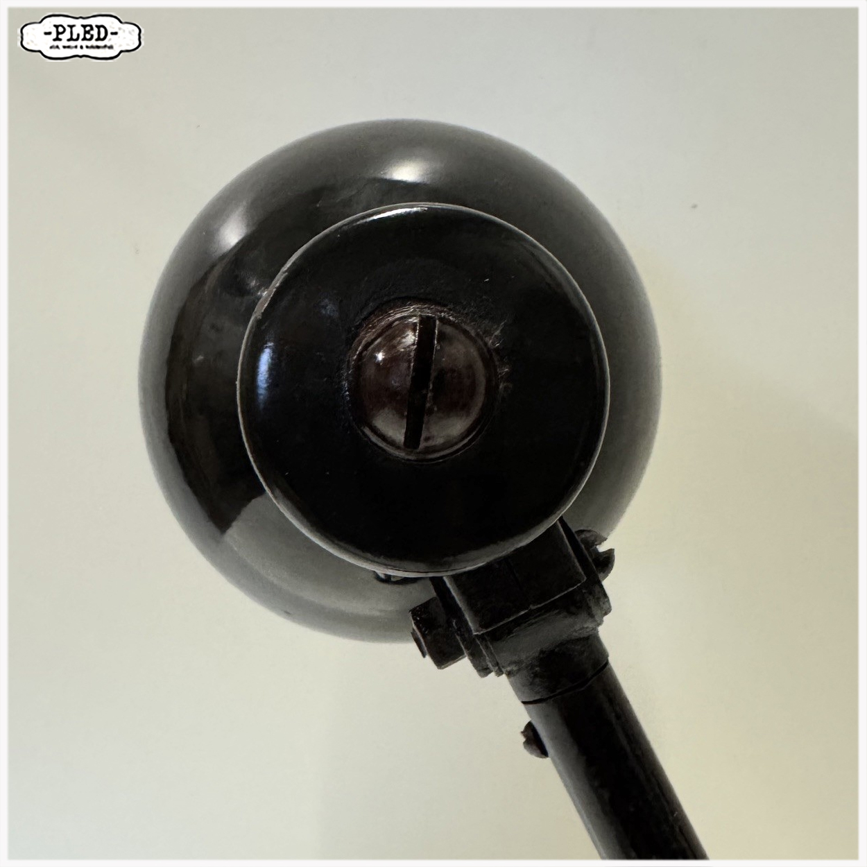 Hellux Hannover, bureaulamp, jaren 30 - Afbeelding 10